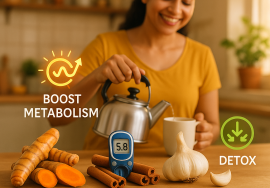 Haldi, dalchini, adrak aur lehsun kaise weight loss me madad karte hain?