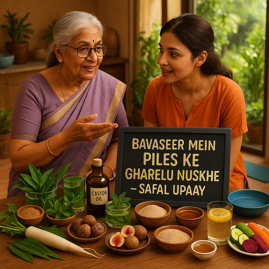 Bavaseer Mein Piles Ke Gharelu Nuskhe – Safal Upaay
