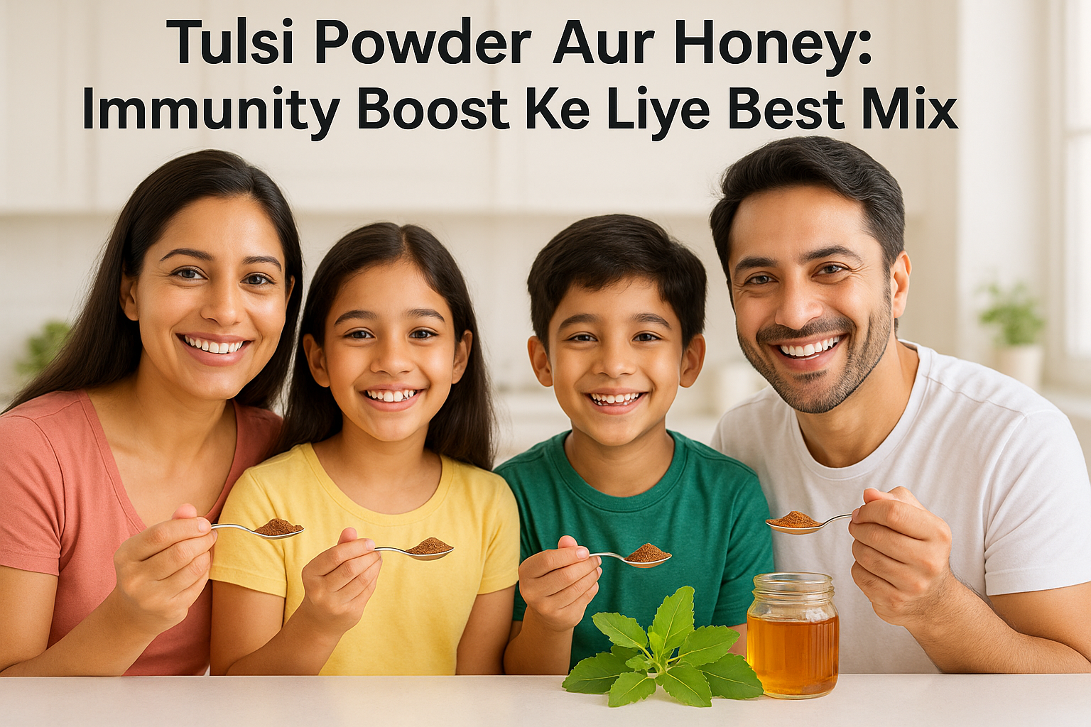 Tulsi Powder Aur Honey: Immunity Boost Ke Liye Best Mix