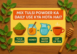 Mix Tulsi powder ka daily use kya hota hai