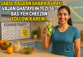 सबसे आसान घरेलू उपाय से वजन तेजी से कम करना