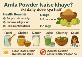 Amla Powder Kaise Khaye? Iski Daily Dose Kya Hai? 