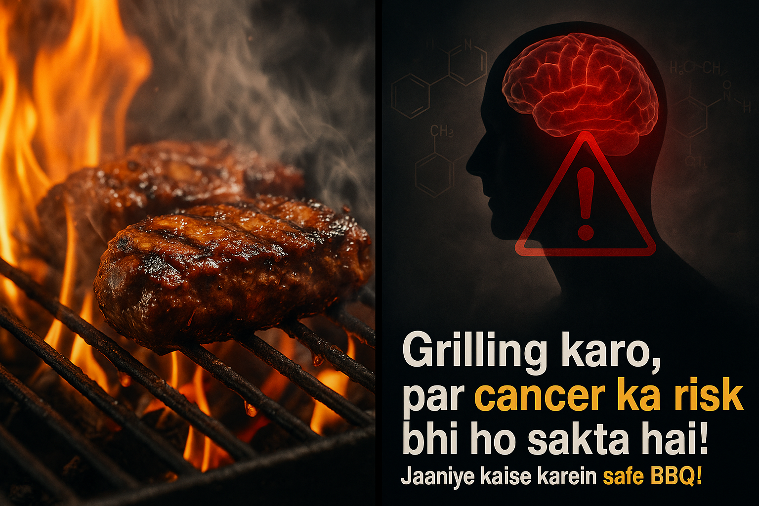 Grilling karo par cancer ka risk bhi ho sakta hai! Jaaniye kaise karein safe BBQ!