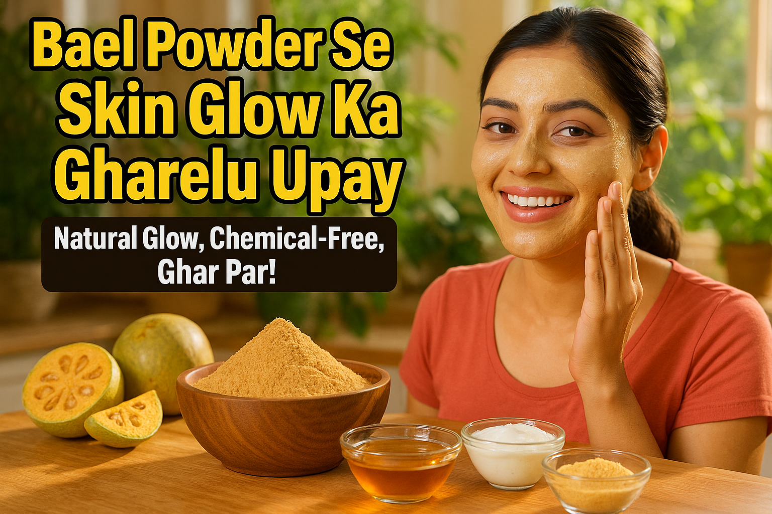 Bael Powder Se Skin Glow Ka Gharelu Upay