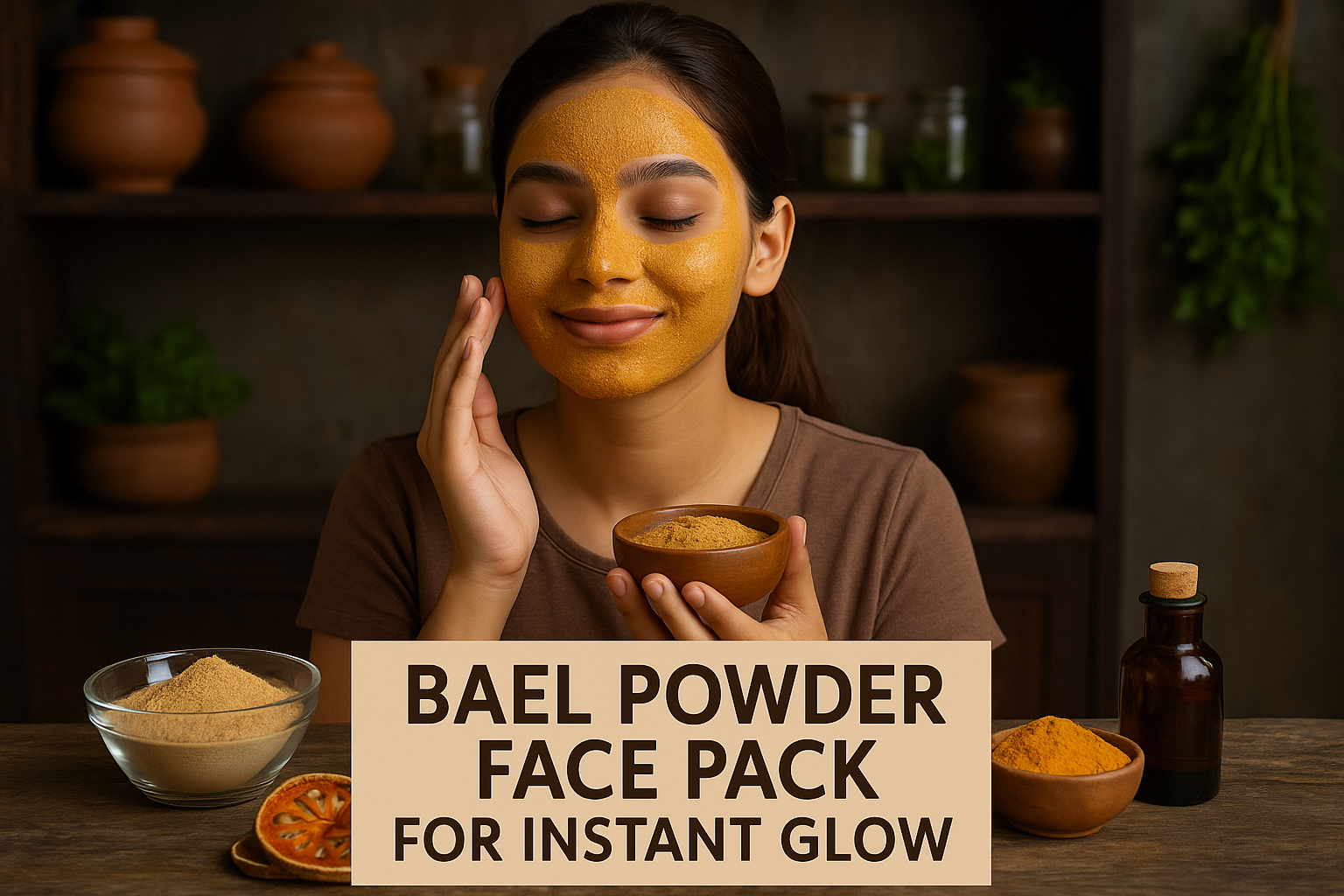 Bael Powder Se Skin Glow Ka Gharelu Upay