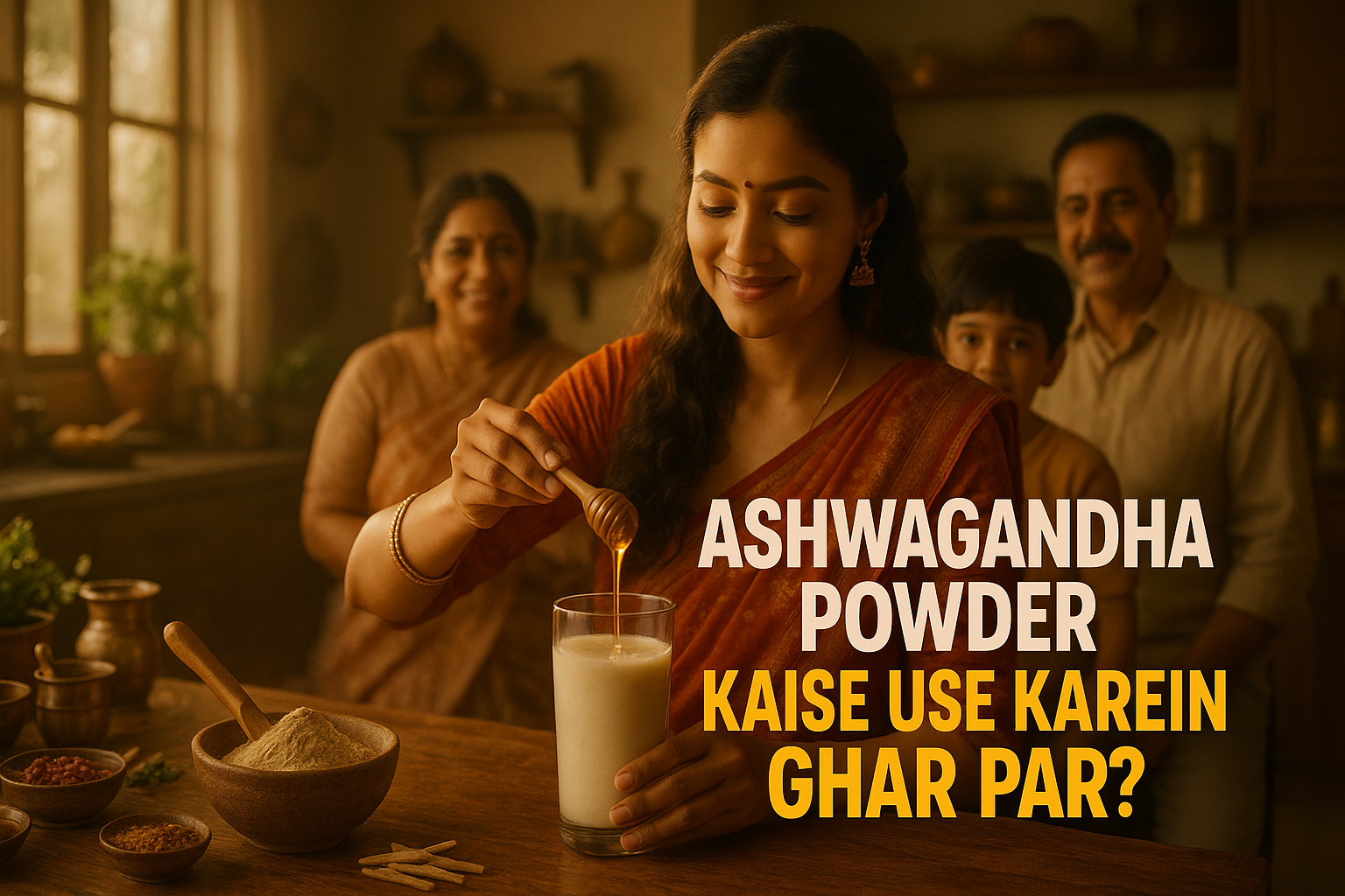 Ashwagandha Powder Kaise Use Karein Ghar Par?