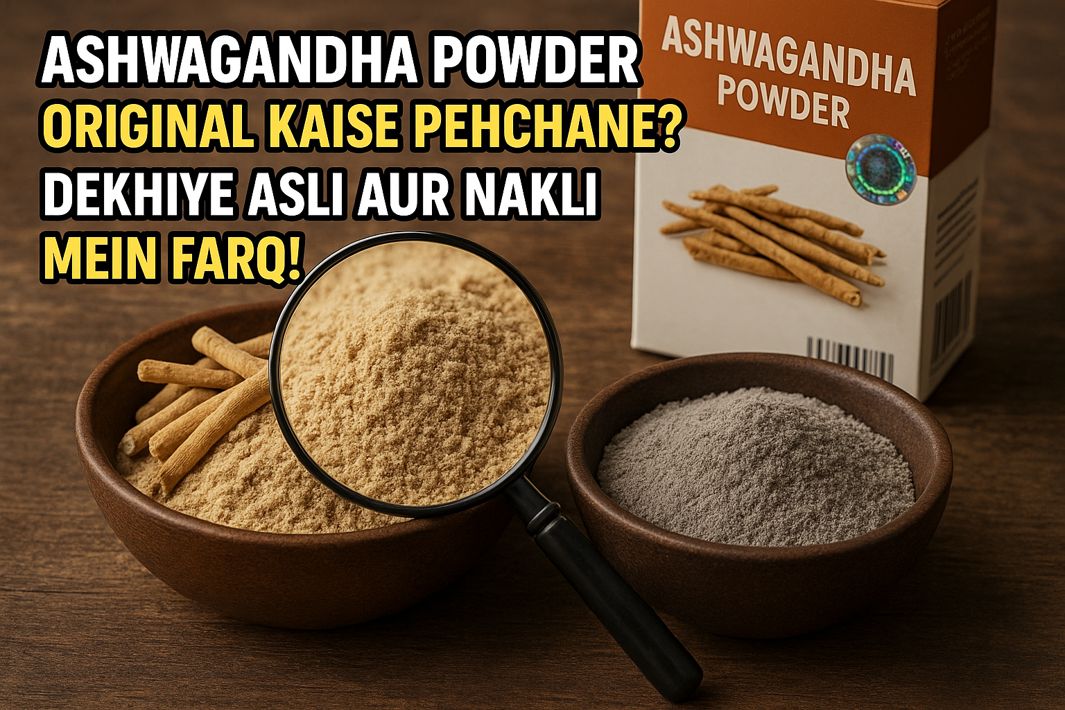 Ashwagandha Powder Original Kaise Pehchane?