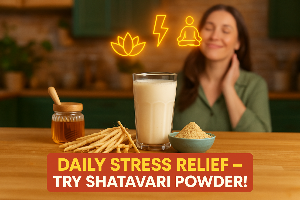Stress Kam Karne Ke Liye Shatavari Powder Lene Ki Best Timing