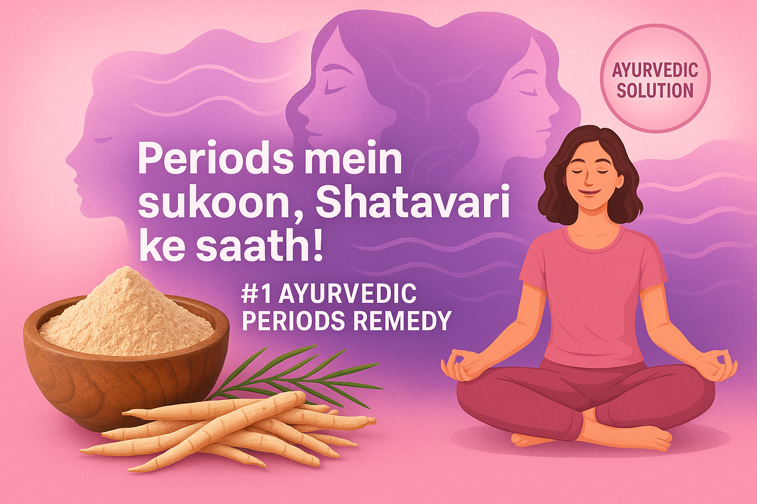 Shatavari powder periods mein kaise lein, koi gharelu upay batao?