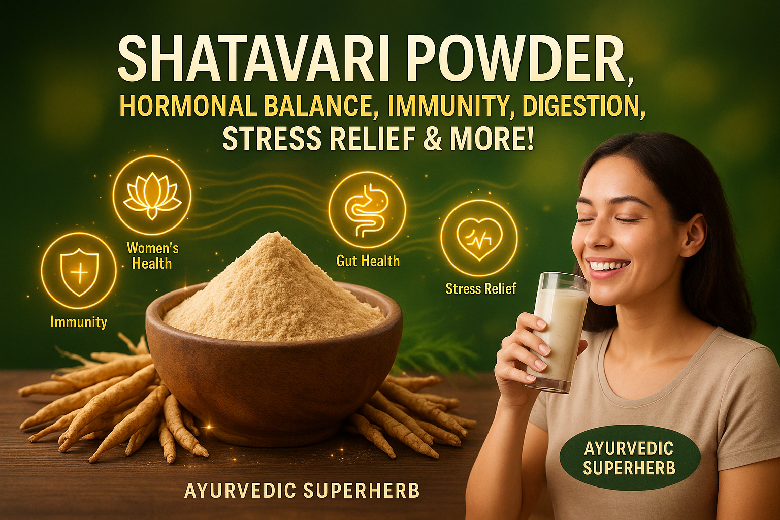  Shatavari powder ke gharelu upay for menstrual cramps aur pain relief