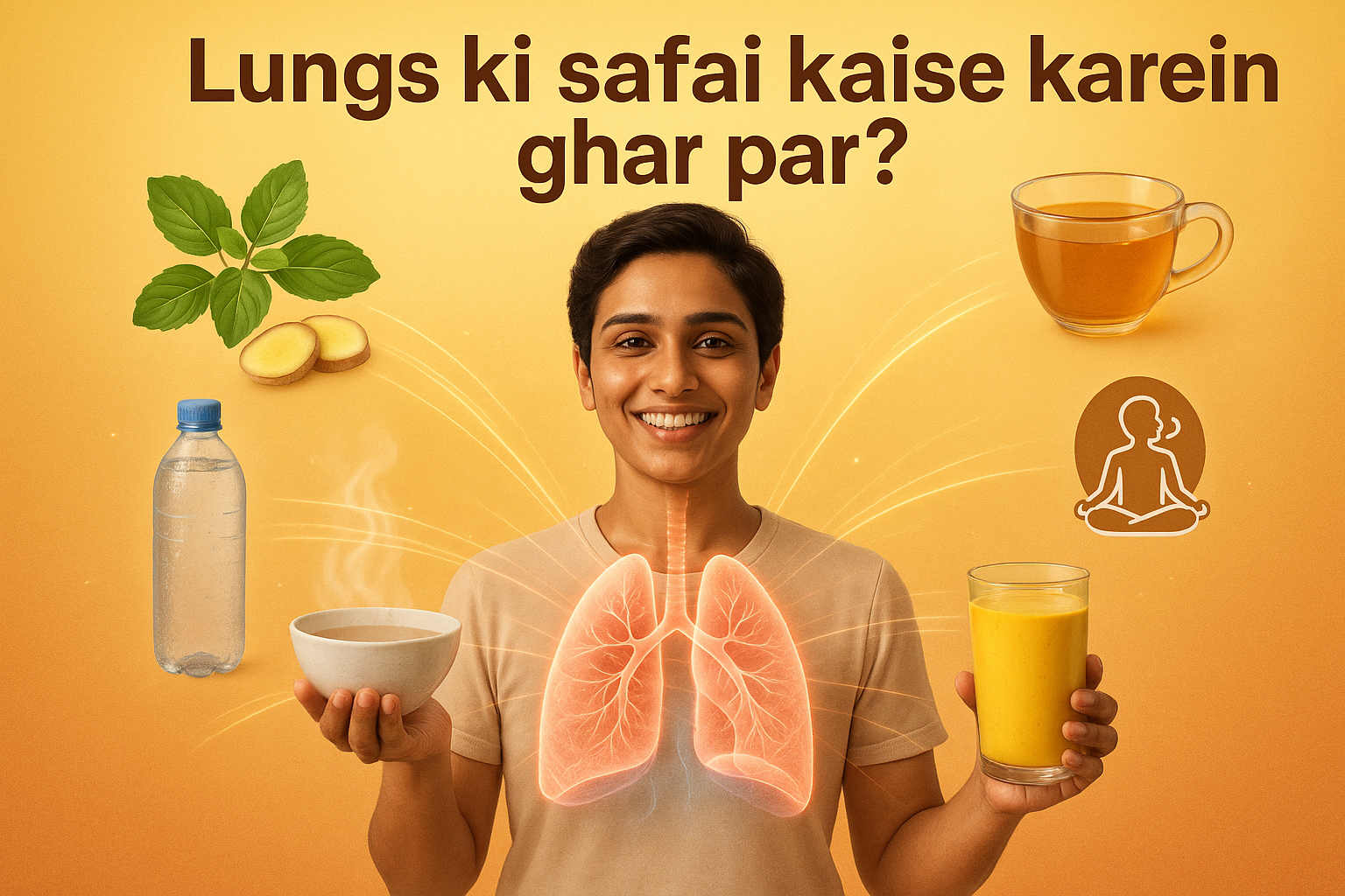 Lungs Ki Safai Kaise Karein Ghar Par?