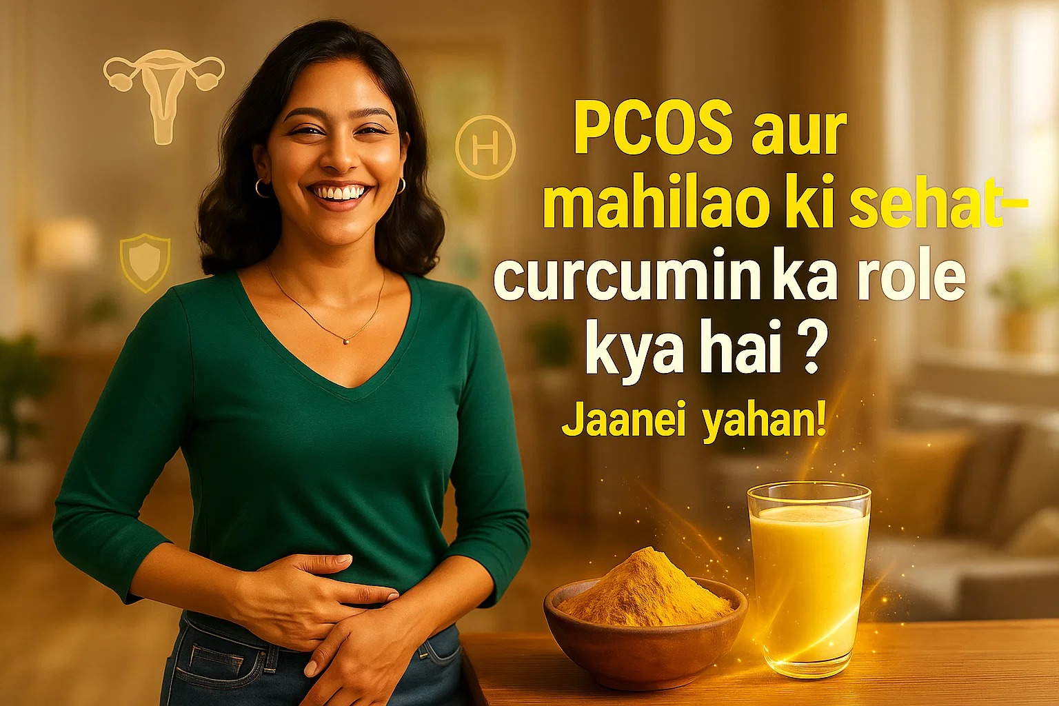 PCOS aur mahilaon ki sehat – curcumin ka role kya hai? Jaanein yahan!