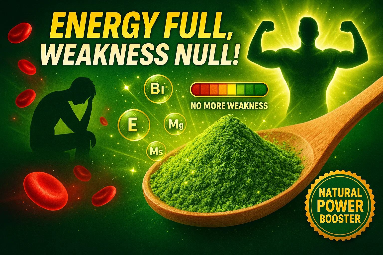 Khoon Ki Kami, Thakan Ya Kamzori? Alfalfa Powder Se Paayein Taqat Aur Energy!