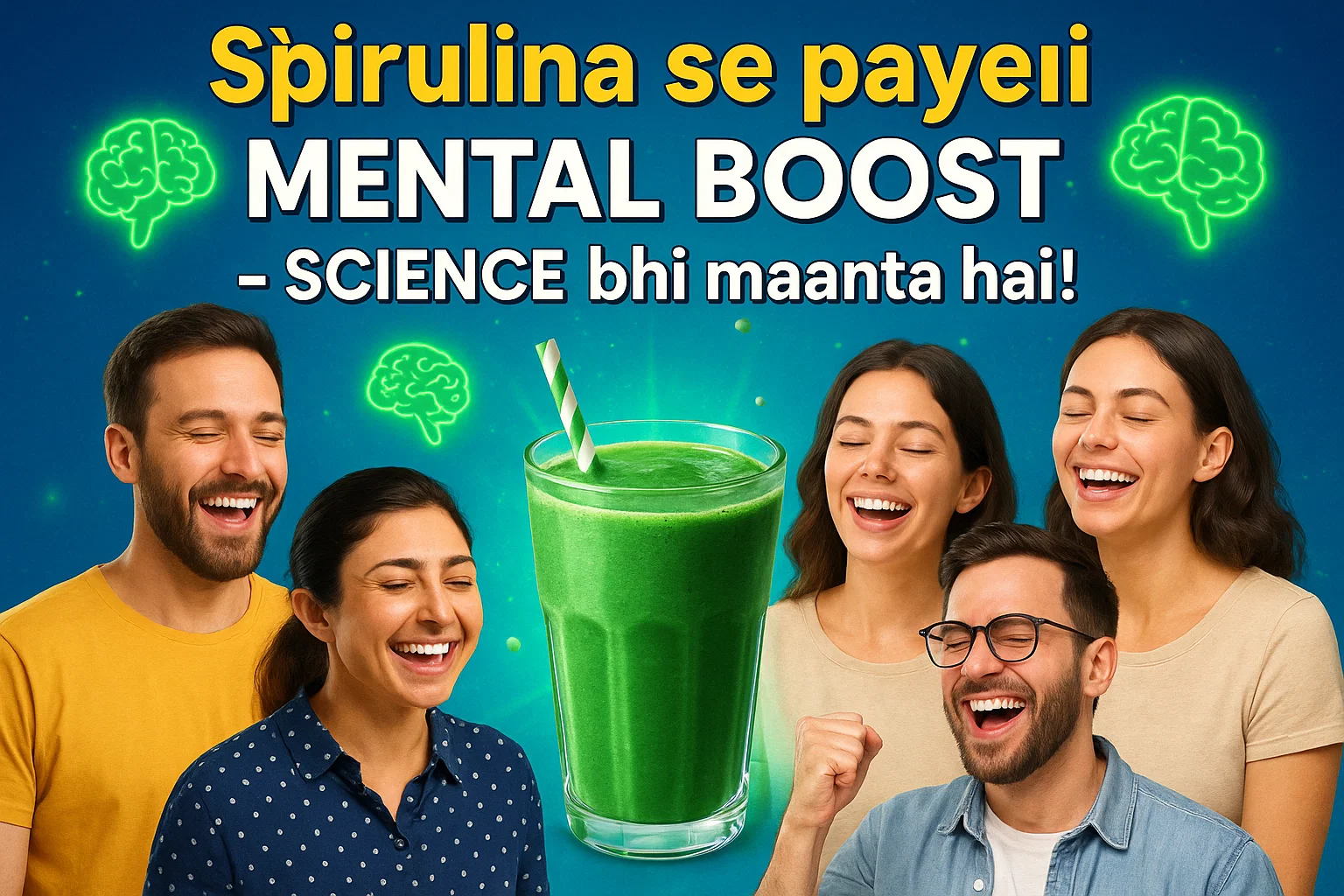 Spirulina Se Paayein Mental Boost