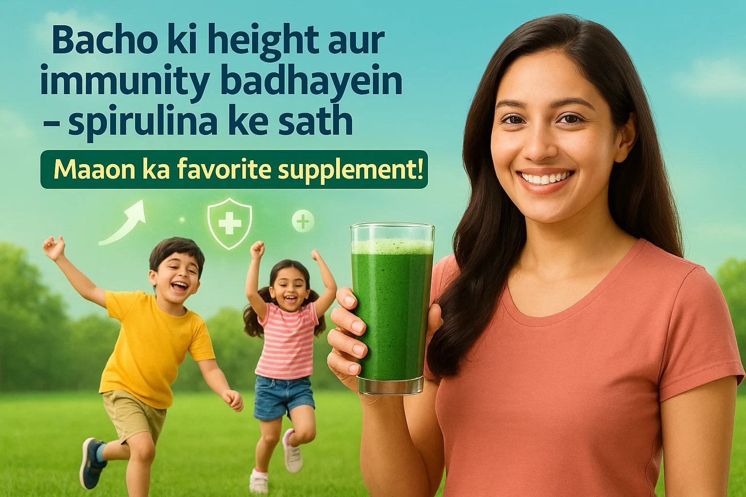 Spirulina - Maaon ka Favorite Supplement!