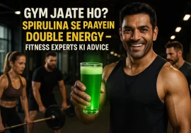 Spirulina Se Paayein Double Energy