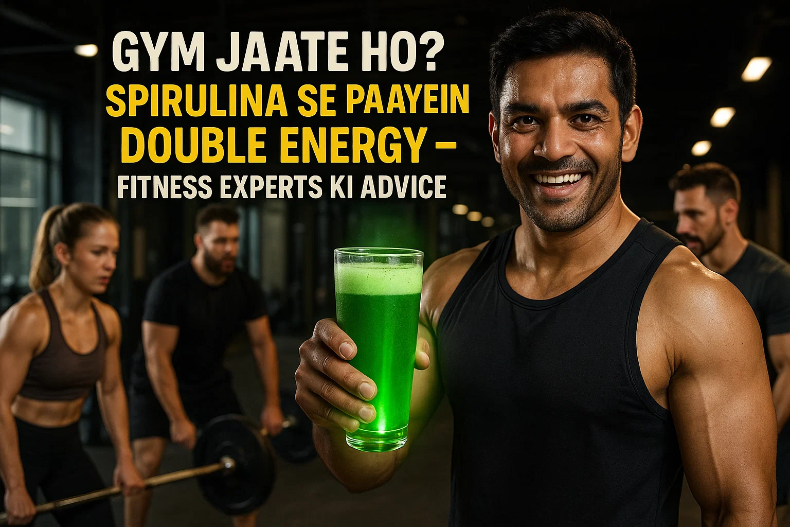 Spirulina Se Paayein Double Energy