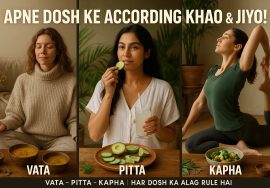 दोष के अनुसार सही आहार और जीवनशैली