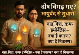 आयुर्वेद में दोष असंतुलन के कारण और निवारण