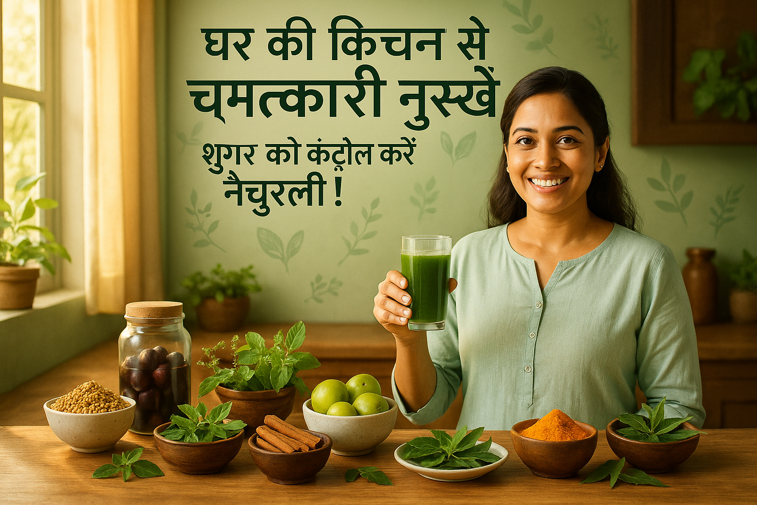 Ghar Ki Kitchen Se Chamatkari Nuskhe – Sugar Ko Control Karein Naturally!