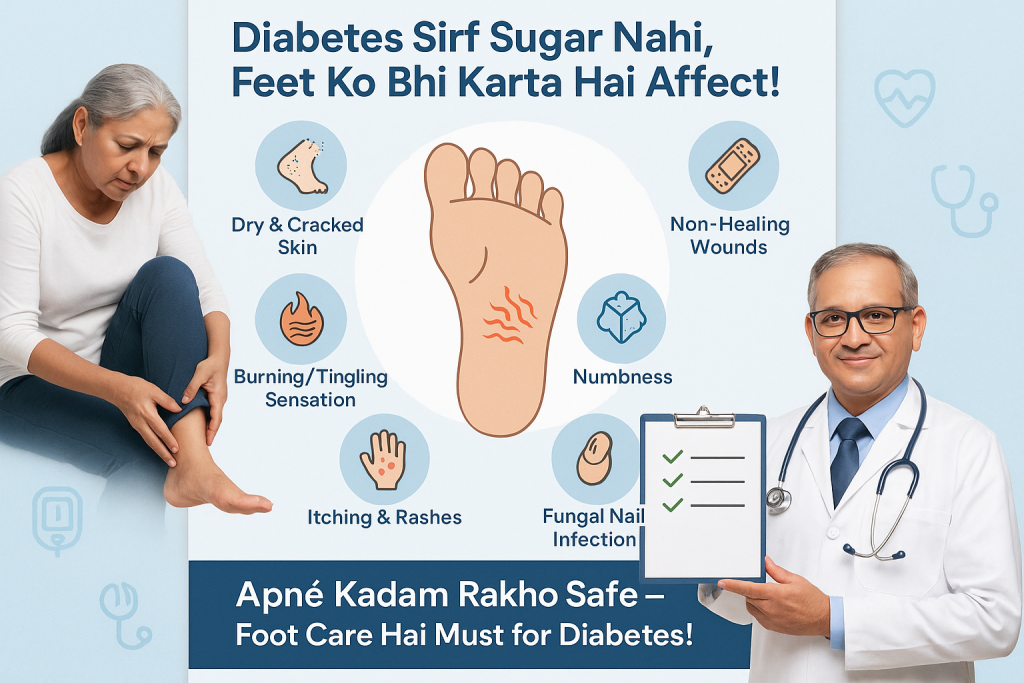Diabetes Aur Foot Care Kaise Bachayein Apne Pair aur Kaise Rakhein Inka Dhyan ?