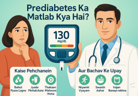 Prediabetes Ka Matlab Kya Hai? Kaise Pehchanein Aur Bachav Ke Upay