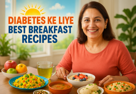 Diabetes Ke Liye Best Breakfast Recipes: Healthy Aur Tasty Ideas Jo Aapke Sugar Ko Control Karein