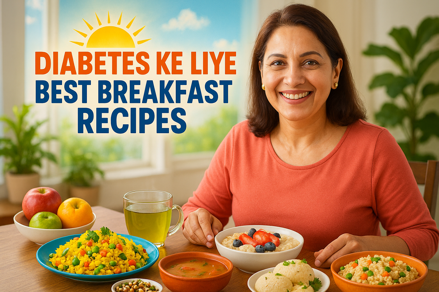 Diabetes Ke Liye Best Breakfast Recipes: Healthy Aur Tasty Ideas Jo Aapke Sugar Ko Control Karein