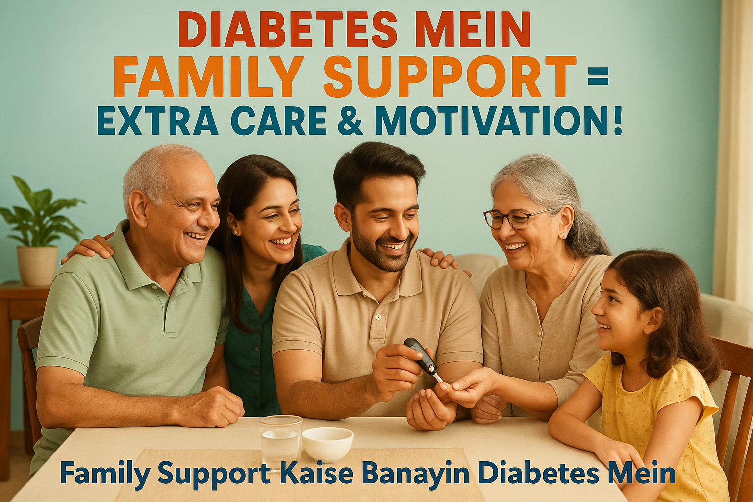 Family Support Kaise Banayein Diabetes Mein
