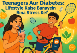Teenagers Aur Diabetes: Lifestyle Kaise Banayein Bina Stress Ke?