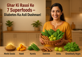 Ghar Ki Rasoi Se 7 Superfoods Jo Karein Diabetes Ka Dushman!