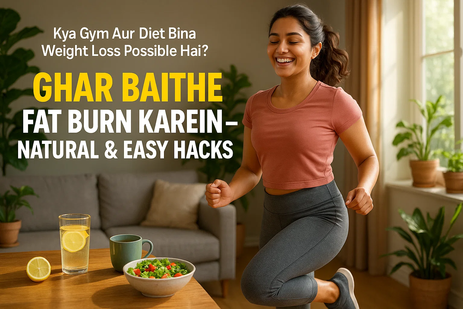 Kya Gym Aur Diet Bina Weight Loss Sach Mein Possible Hai? Ghar Baithe Karein