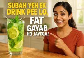 Subah Yeh Ek Drink Pee Lo, Fat Gayab ho Jayega